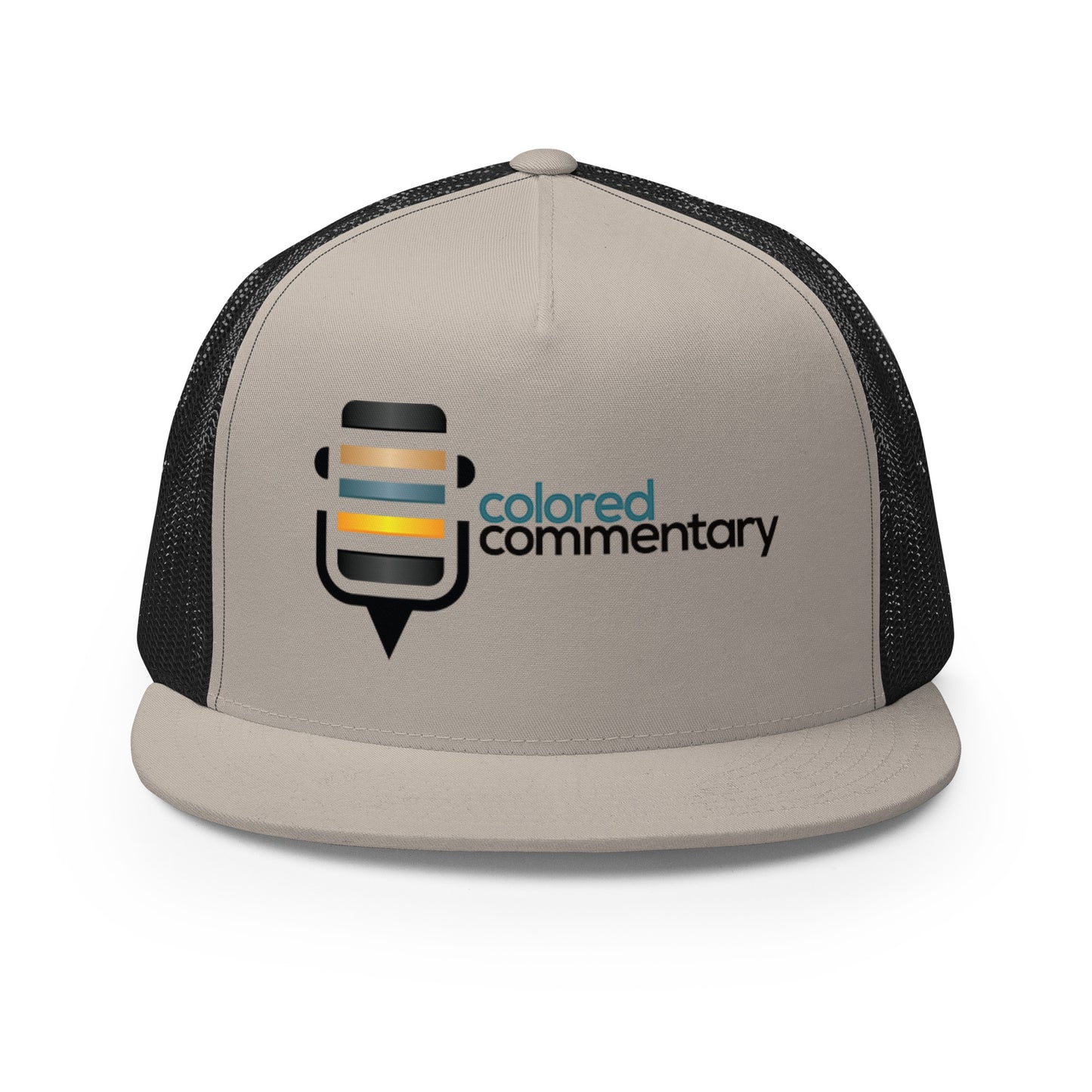 Colored Commentary Trucker Cap