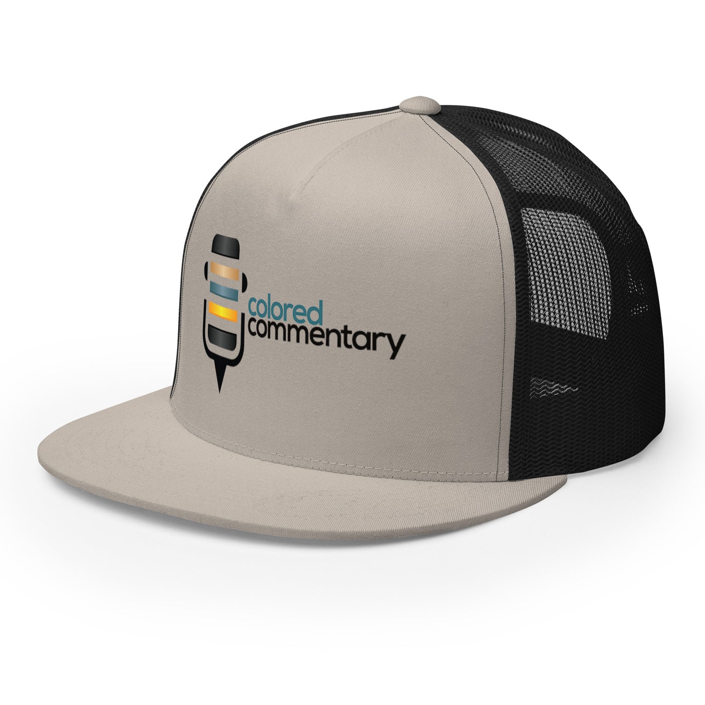 Colored Commentary Trucker Cap