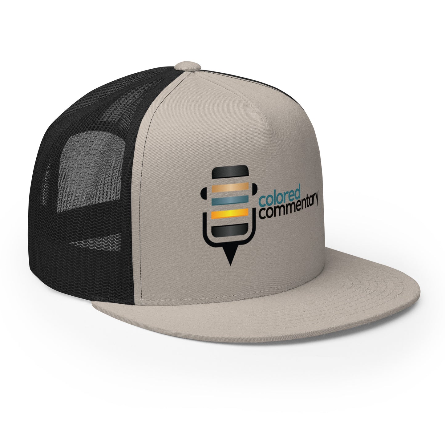 Colored Commentary Trucker Cap