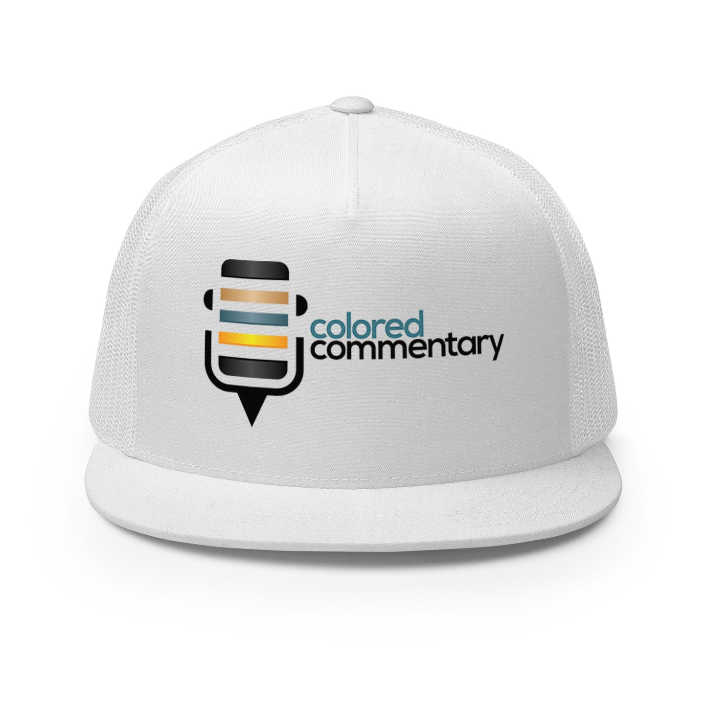 Colored Commentary Trucker Cap