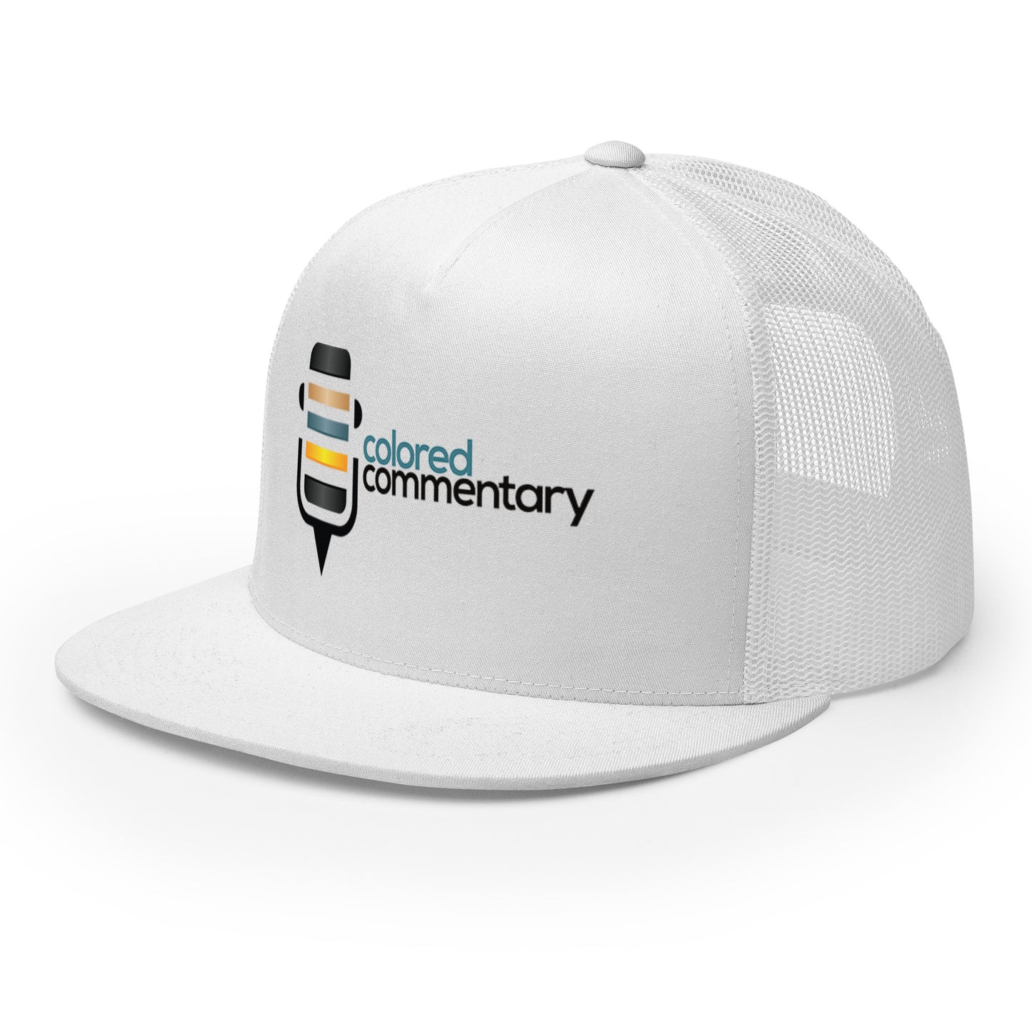 Colored Commentary Trucker Cap