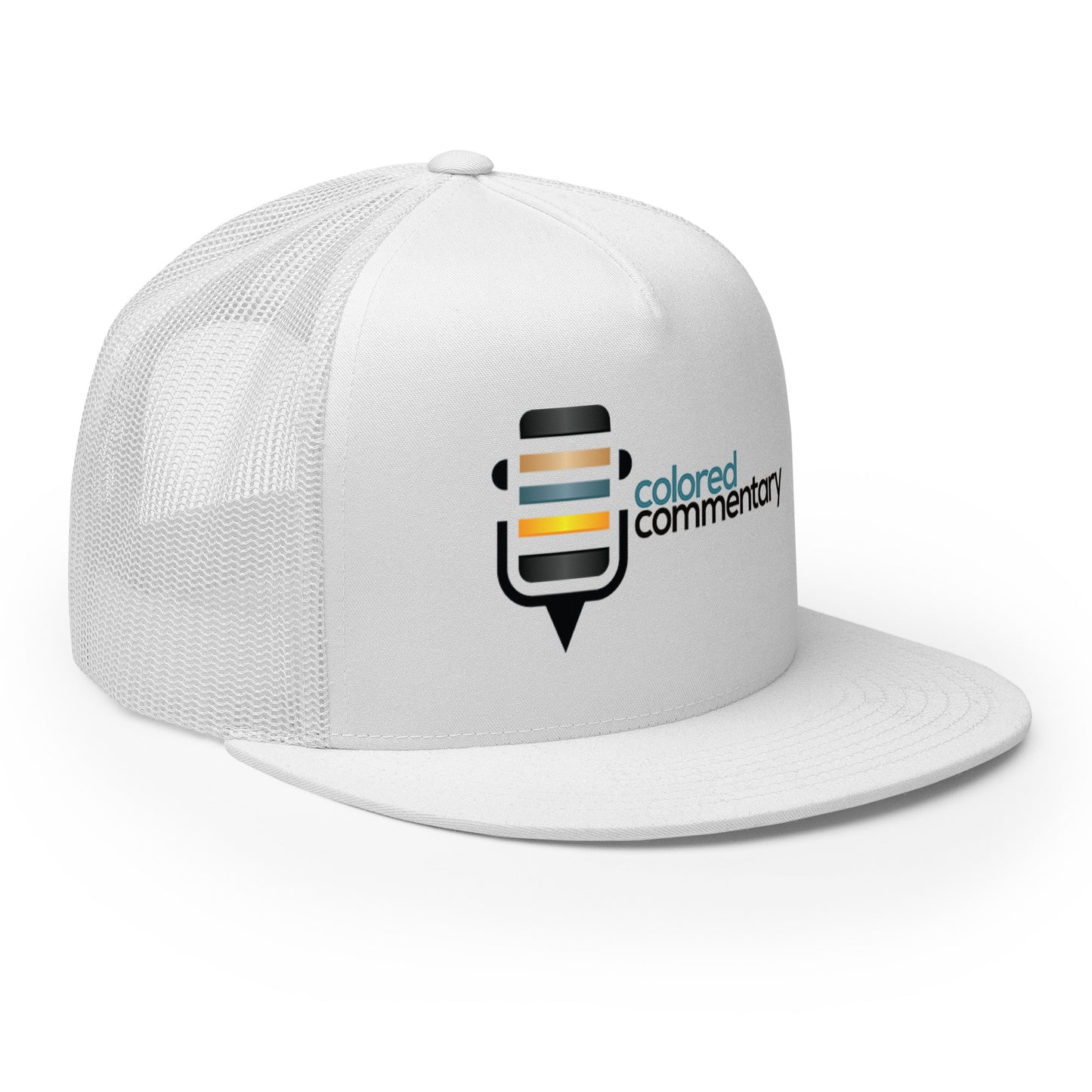 Colored Commentary Trucker Cap