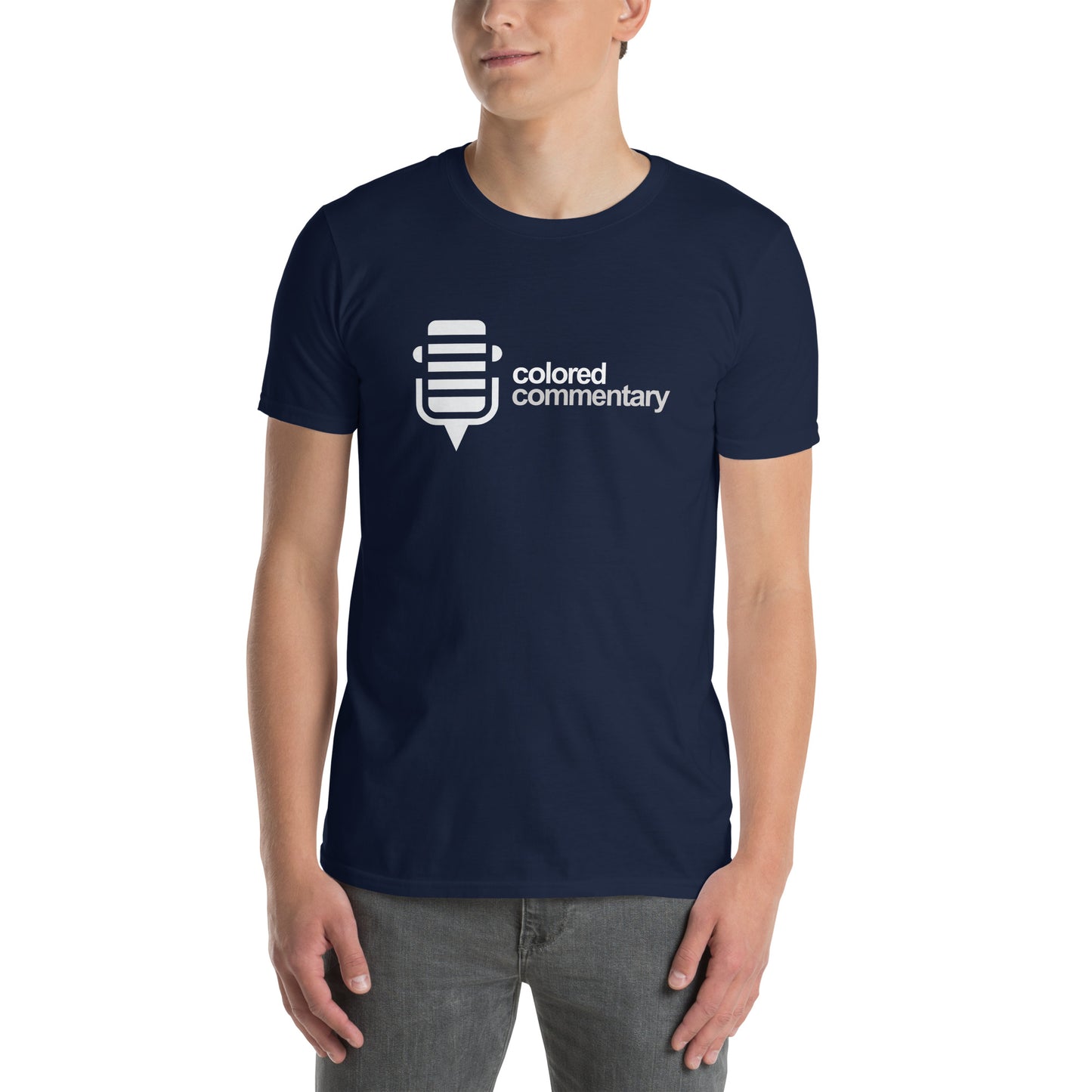 Colored Commentary Short-Sleeve Unisex T-Shirt